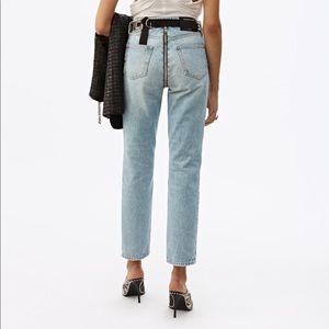 Alexander Wang cult zipper jeans